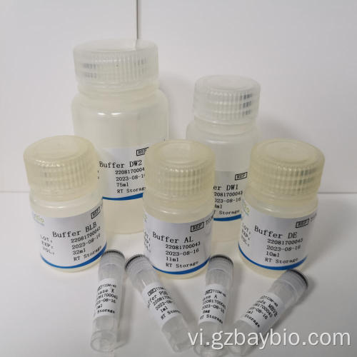 Bộ dụng cụ chiết DNA năng suất cao của DNA bộ gen